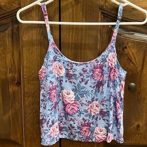 Forever 21 Floral Crop Top
